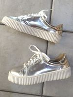 Schucco Sneakers silber verspiegelt Gr. 39