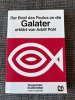 Buch Galaterbrief Adolf Pohl Wuppertaler Studienbibel
