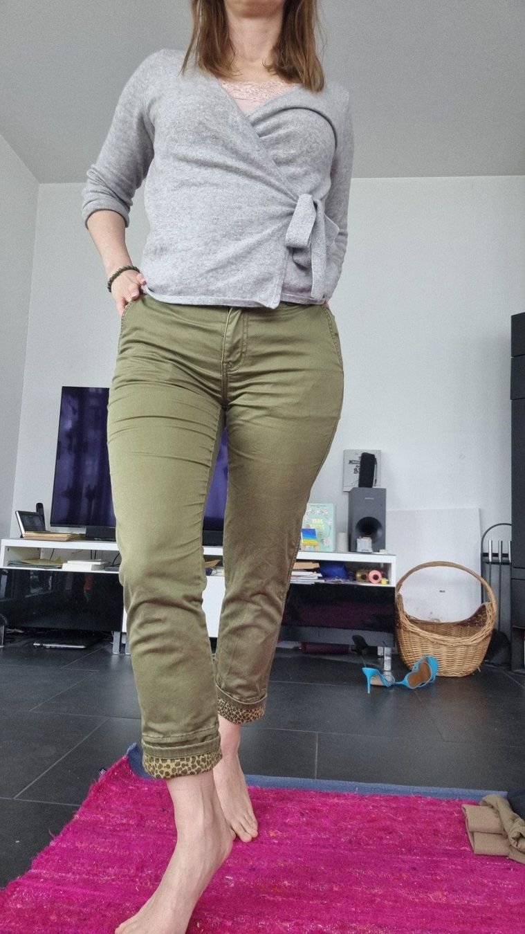Pantaloni: Hose Current Eliott grün mit Leo 37/30 – Usato da Bad Zurzach venduto da Mfritzli