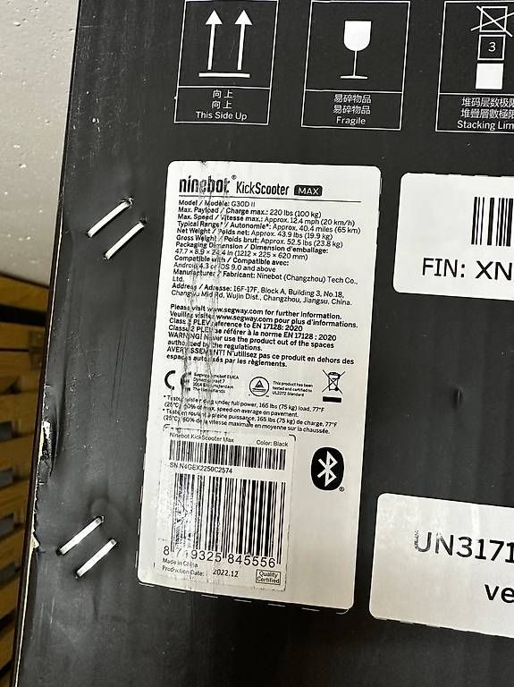 Kickboard: Trottinette électrique ninebot G30D II – Usato da Fribourg venduto da bmz3 4