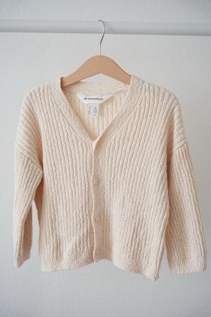 Strickjacke H&M Adorables beige Grösse 92 neuwertig