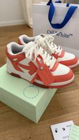 Off-White Sneaker weiss koralle neuwertig Grösse 36