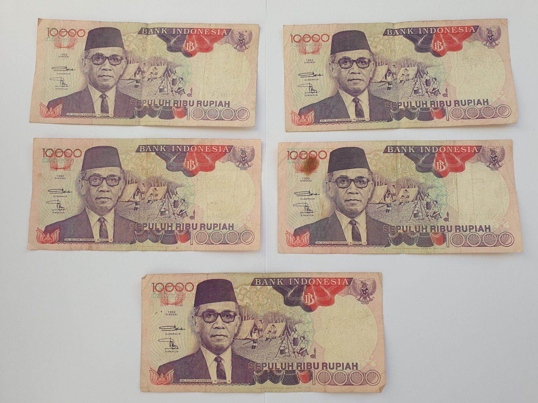 Banconote: Banknoten aus Indonesien – Usato da Pravidondaz venduto da LVtik