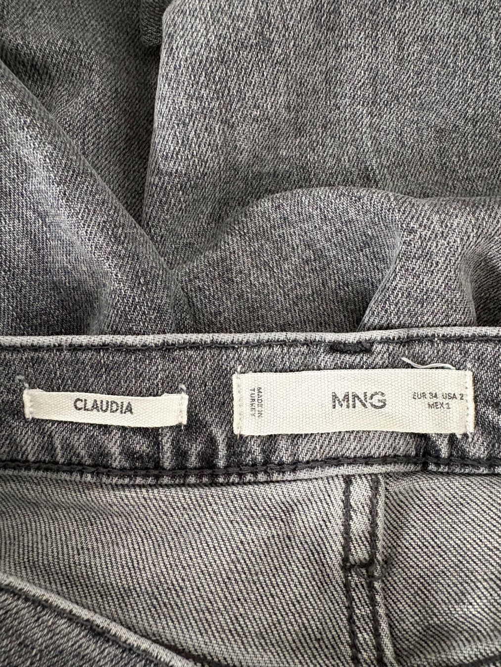 Mango Jeans: Mango Slim ankle Jeans Claudia grau Gr. 34 – Nuovo (secondo la descrizione) da Regensdorf venduto da secondchancefashion 4