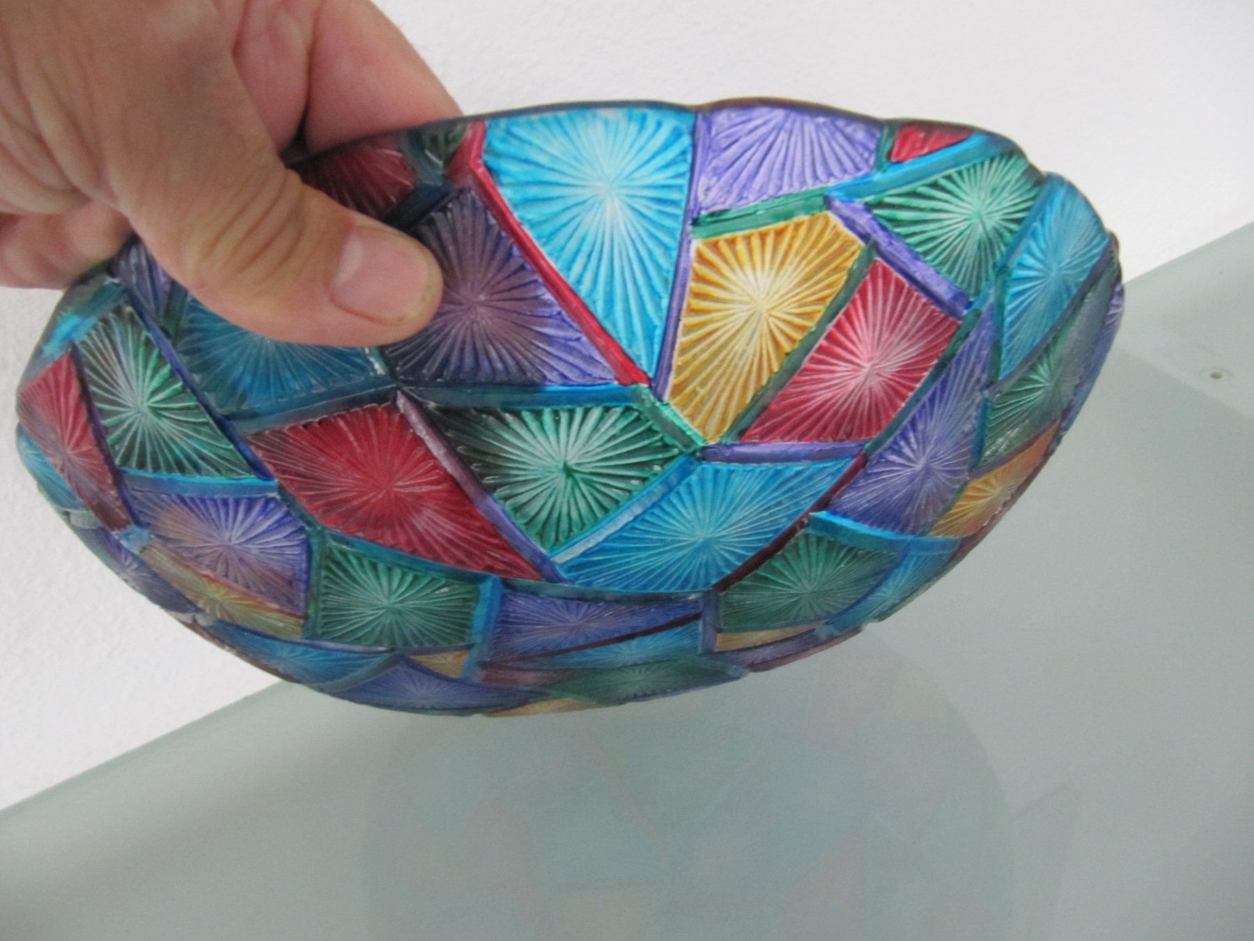 Ciotole: Glas Vase / Schale / Schüssel Vintage – Usato da Basel venduto da stefan4057