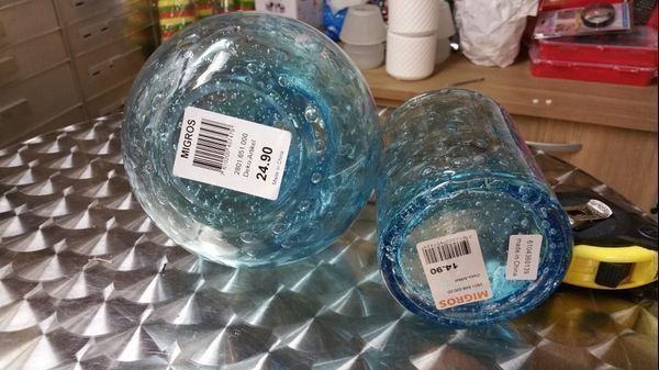 Vasen & Gefässe: Deko Vasen aus Glas NEU – Neu (gemäss Beschreibung) aus Uerkheim von Justi.y 6