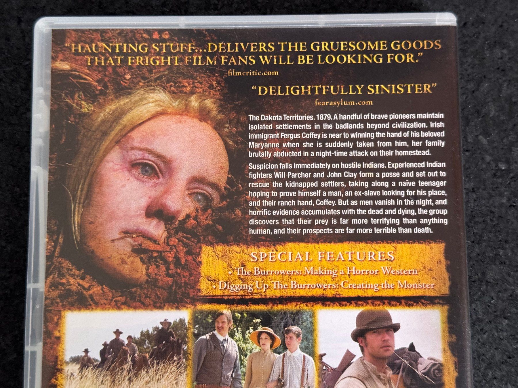 Tous les DVDs: The Burrowers "Evil will surface" DVD EN – D'occasion à Fribourg par tschjoly 2