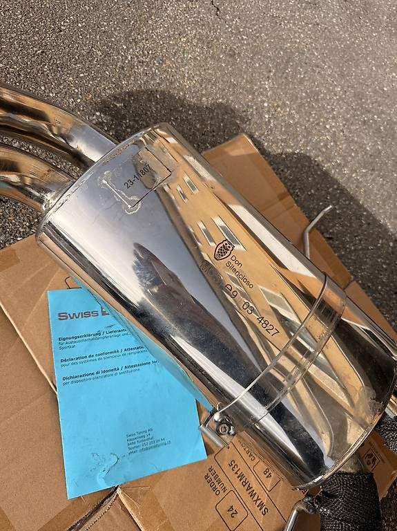 Sistemi di scarico: BMW E46 Sportauspuff Duplex – Usato da Fislisbach venduto da dreams02 2
