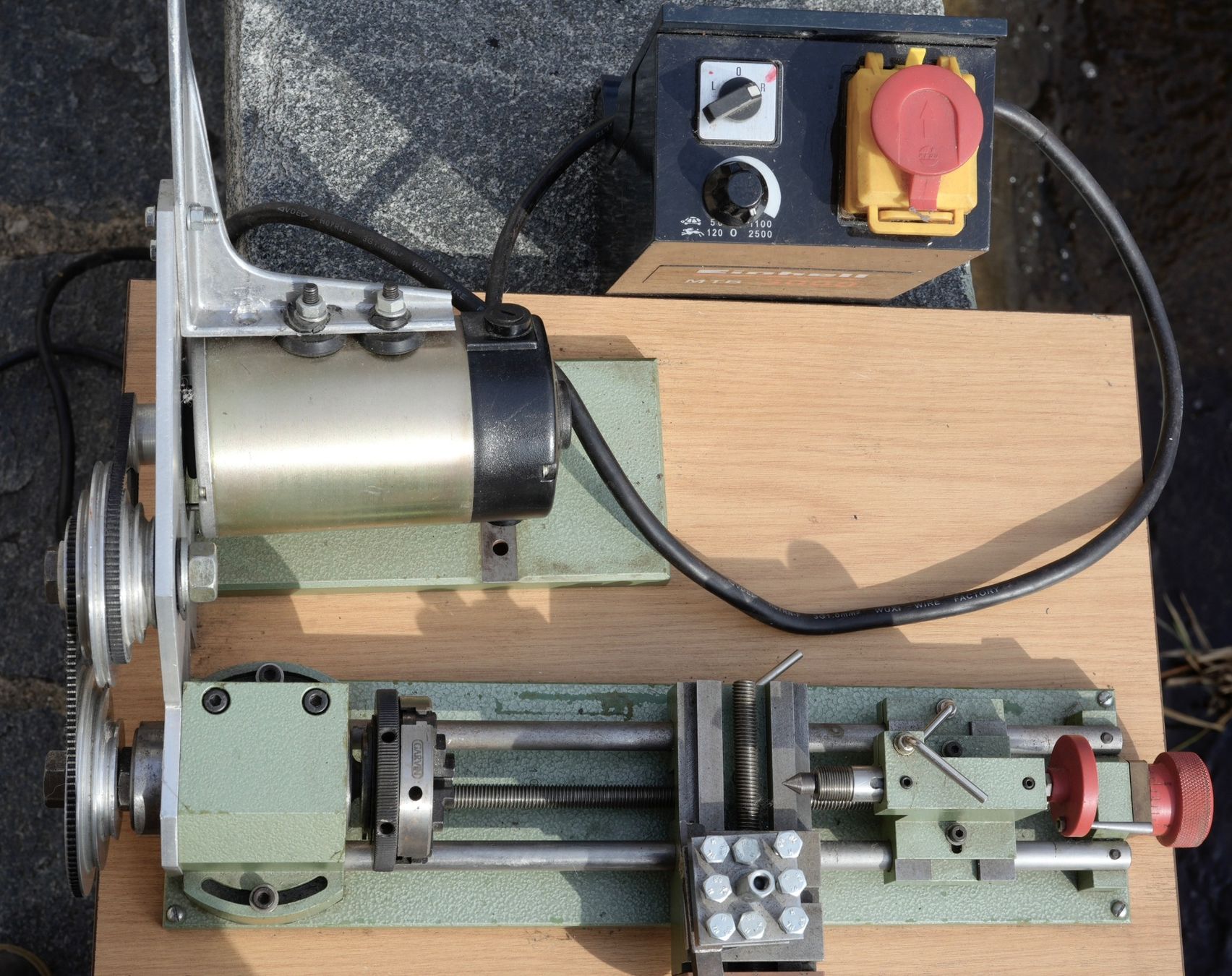 Toutes les machines: Tornio da banco - small bench lathe – D'occasion à Morcote par swissmontre 4