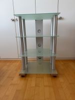 Spectral HiFi Rack Glas Metall guter Zustand 4 Ebenen