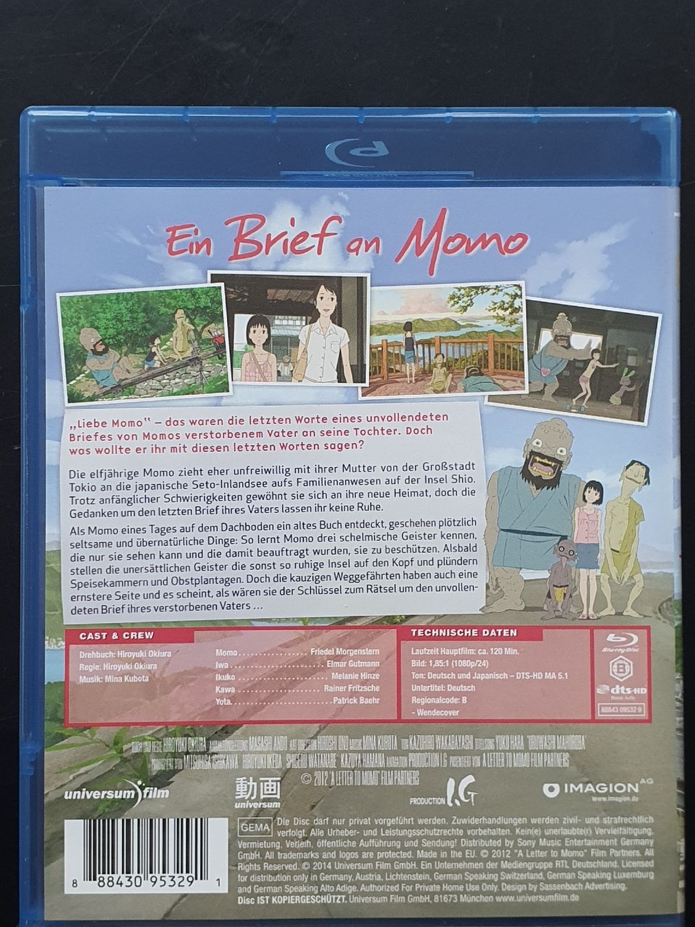 Alle DVDs: A Letter to Momo Blu-ray Disc – Gebraucht aus Zürich von TimZurich1 1
