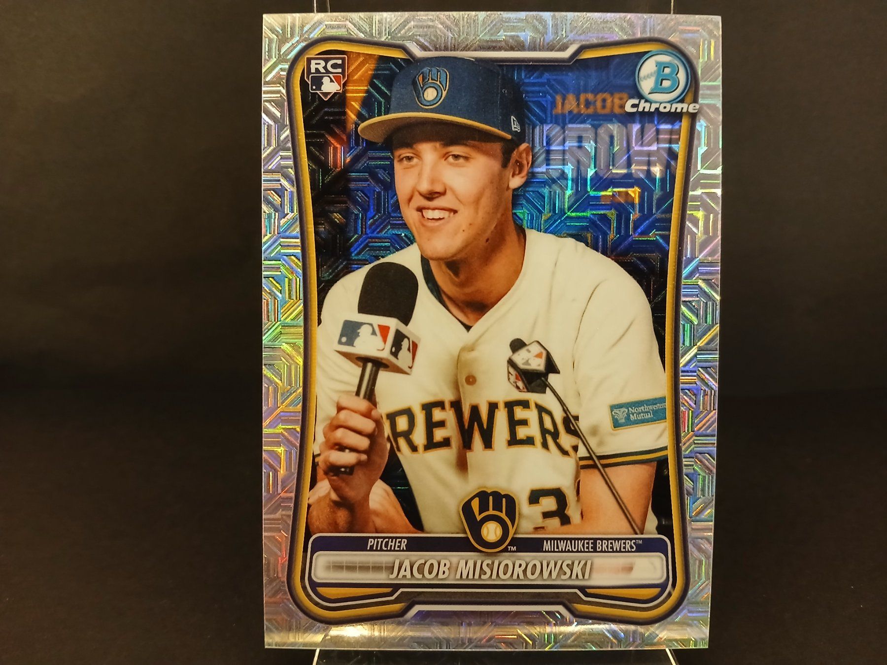MLB Carte collezionabili: Topps Bowman Jacob Misiorowski Mojo Image Variation RC SSP – Nuovo (secondo la descrizione) da Schaffhausen venduto da Hariyama