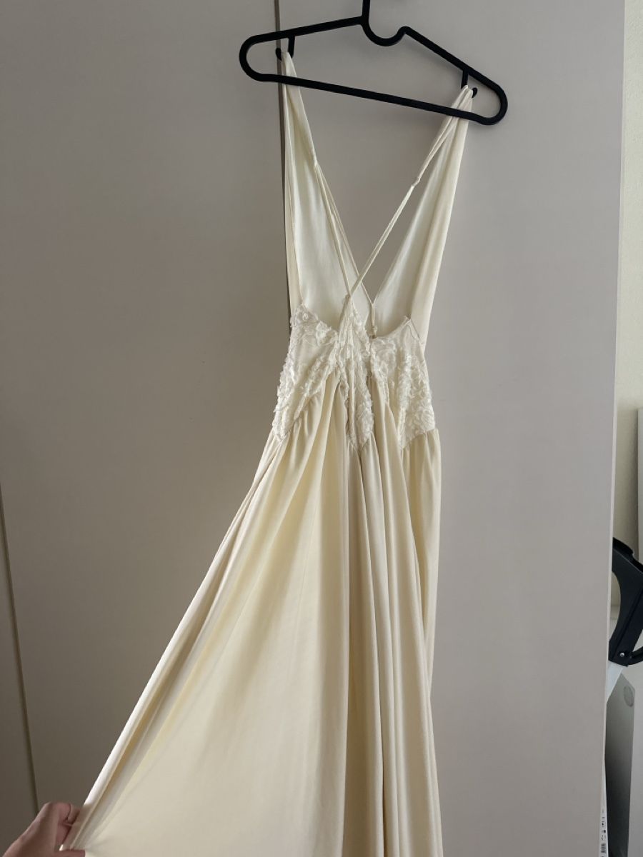 Vestiti: Kleid Spitze Creme lang Grösse ca. S gut erhalten – Usato da Zug venduto da a.marryl 4