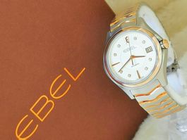 Ebel Wave neu+Garantie 18K 750 Gold Diamant ref.1216322