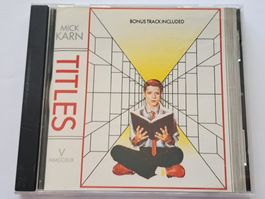 CD Mick Karn – Titles