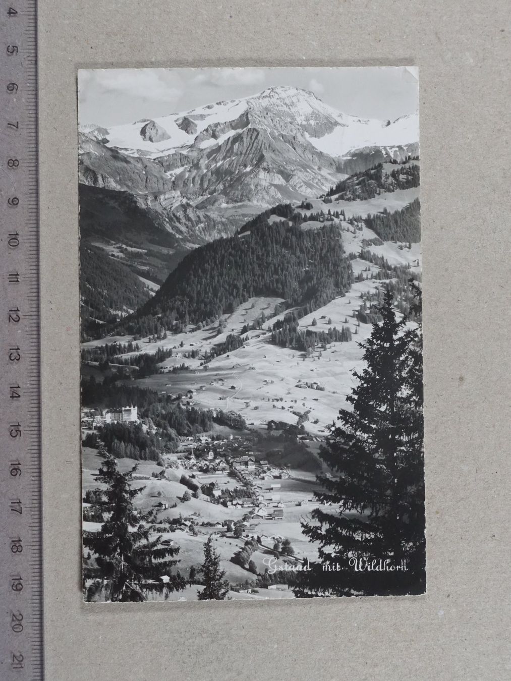 Ansichtskarten: Gstaad, 1943 – Gebraucht aus Lenzburg von fh1