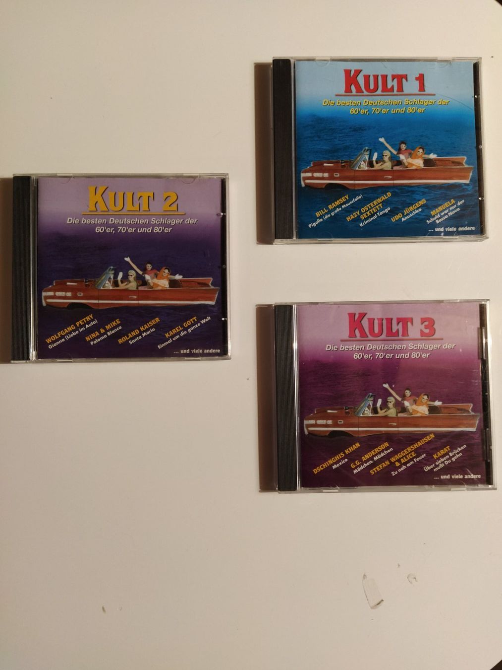 CD: Kult Schlager der 60er, 70er, 80er - CD Set – Usato da Männedorf venduto da Yoshi_87