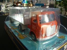 Dinky 915 AEC with Flat Trailer Lastwagen selten ovp 70er