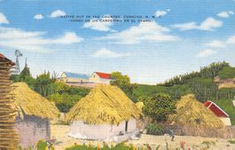 Curacao, native hut in the country