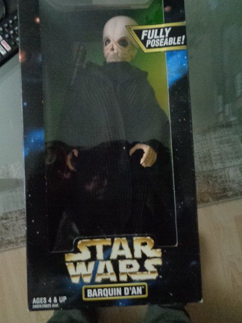 Hasbro Statuette: Star Wars Hasbro  BarQuin DAn – Usato da sargans venduto da Angamar