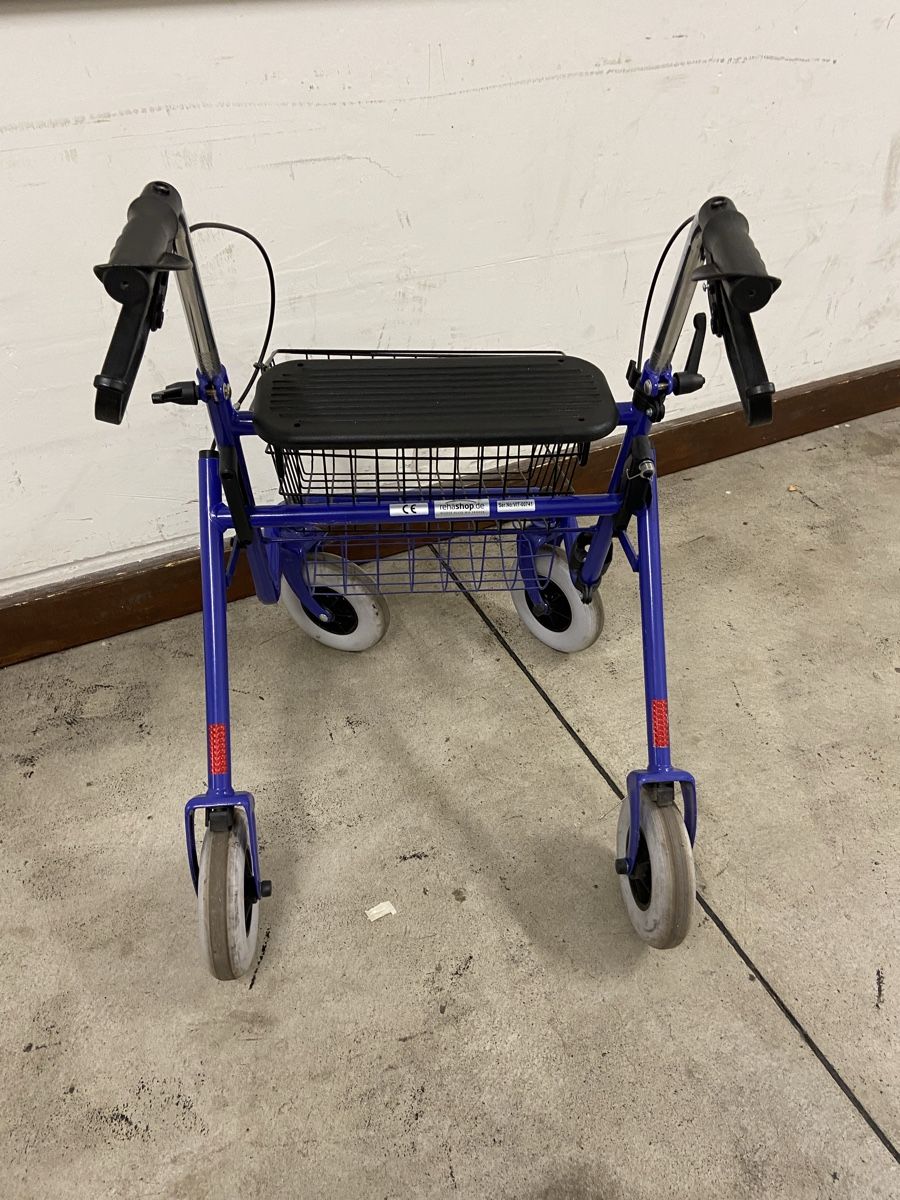 Gehhilfen:  Rollator mit Einkaufskorb – Gebraucht aus Dietikon von brocki-eyra 3