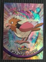 Pokemon Spearow Holo Rainbow Topps Series 1 1999 Vintage