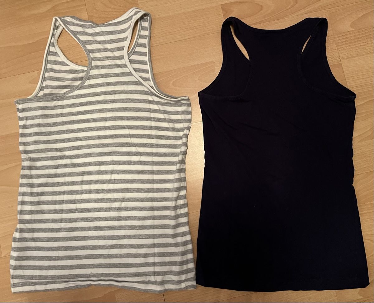 Camicette, T-shirt & Top: 2 süsse Tops/ Unterhemden Gr. 158 – Usato da Hünenberg See venduto da spartakus02 2