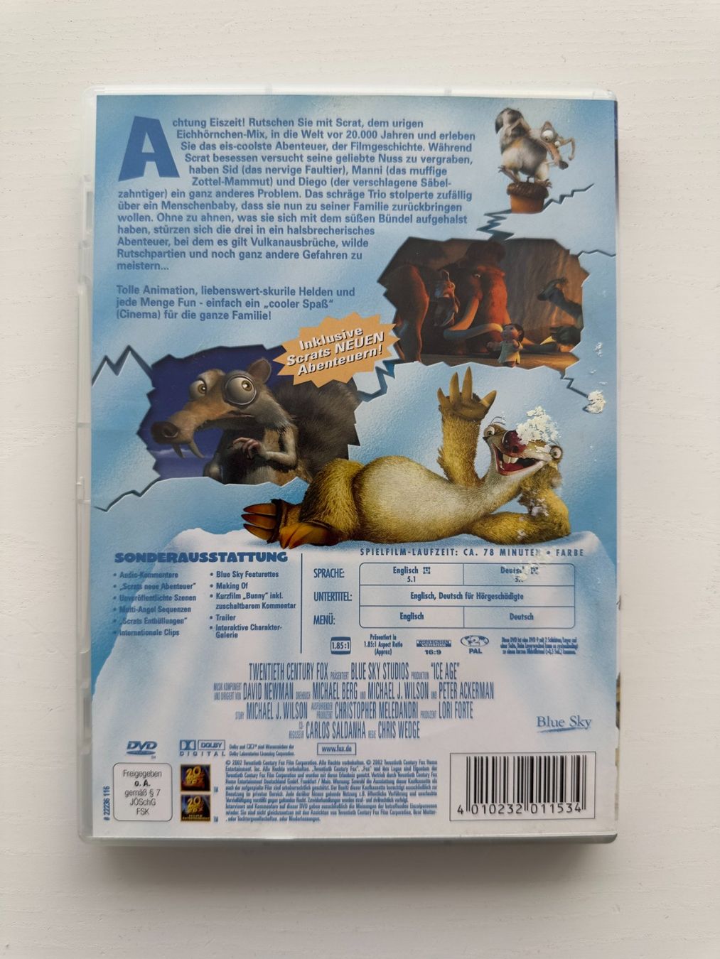 Tutti i DVDs: Ice Age – Nuovo (secondo la descrizione) da Nottwil venduto da grabi77 1