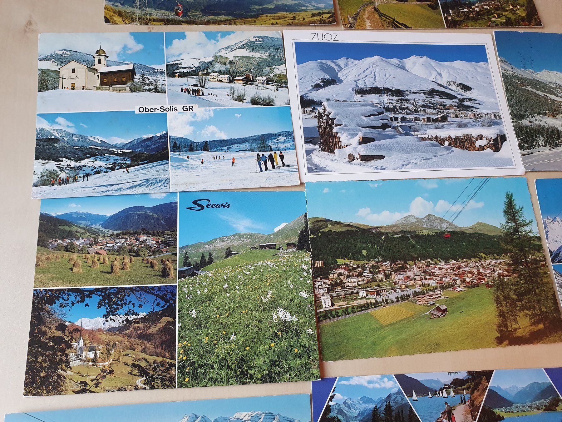 Cartoline postali: 20 x Karten Graubünden ab 1917 – Usato da Stansstad venduto da collectorsshop 8