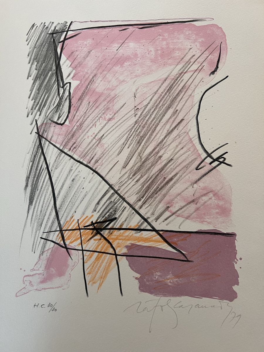 Grafica & Litografie: Albert Rafols-Casamada hand signed lithograph – Nuovo (secondo la descrizione) da Zürich venduto da Vera_Ma