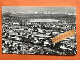 Z 1447 Zürich und die Alpen 