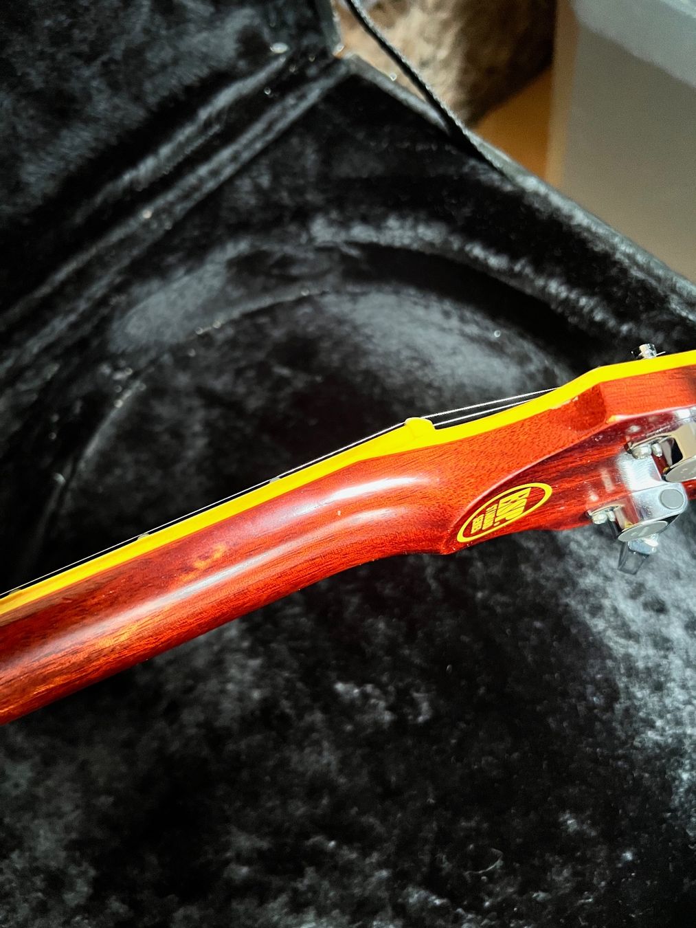 Esp Strumenti musicali: ESP Eclipse Japan Distressed Cherry Sunburst | Koffer | Top – Usato da Neunkirch venduto da F1986 3