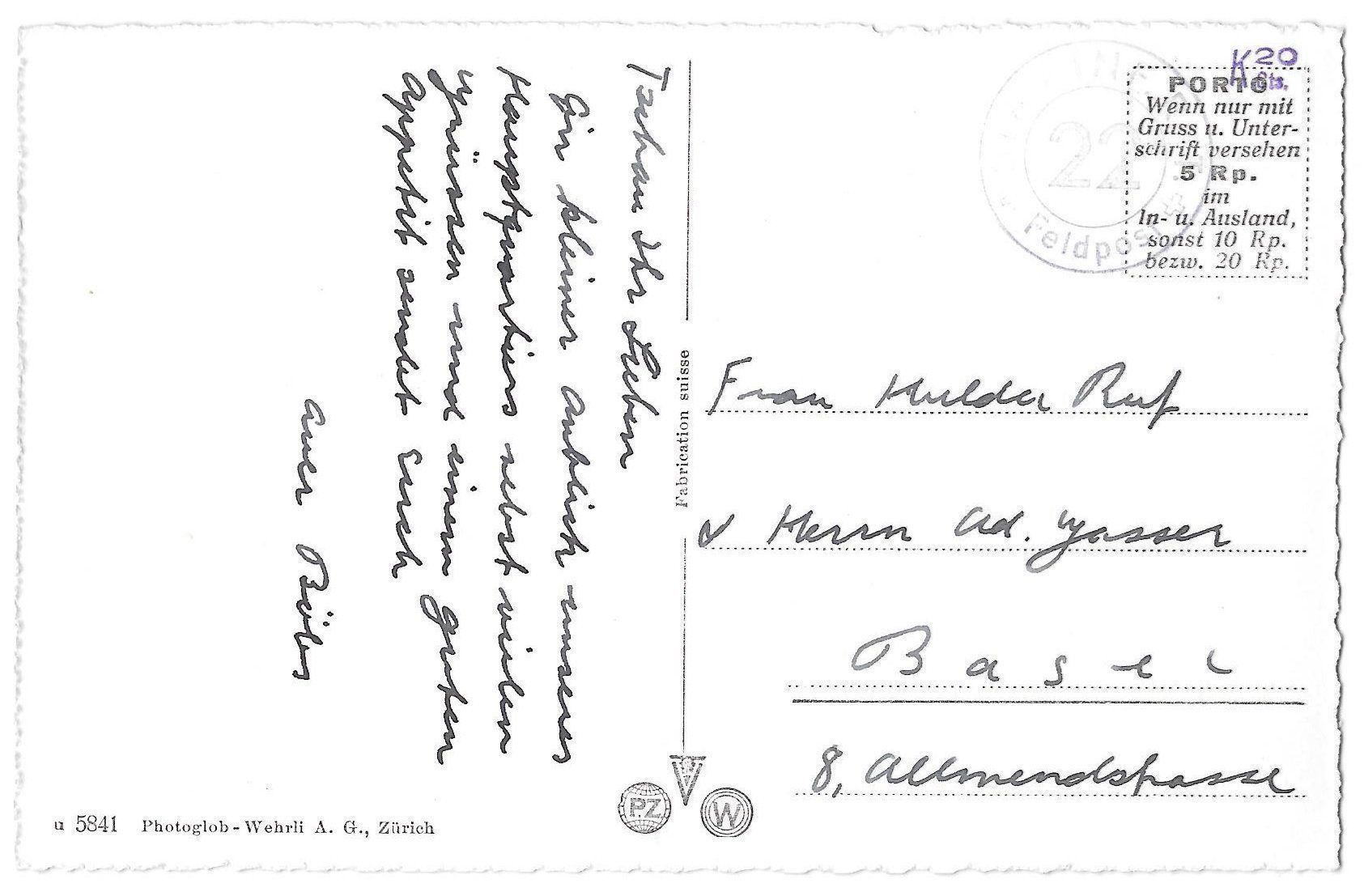 Cartoline postali: Willisau Teilansicht – Usato da Olten venduto da clotaldi 1