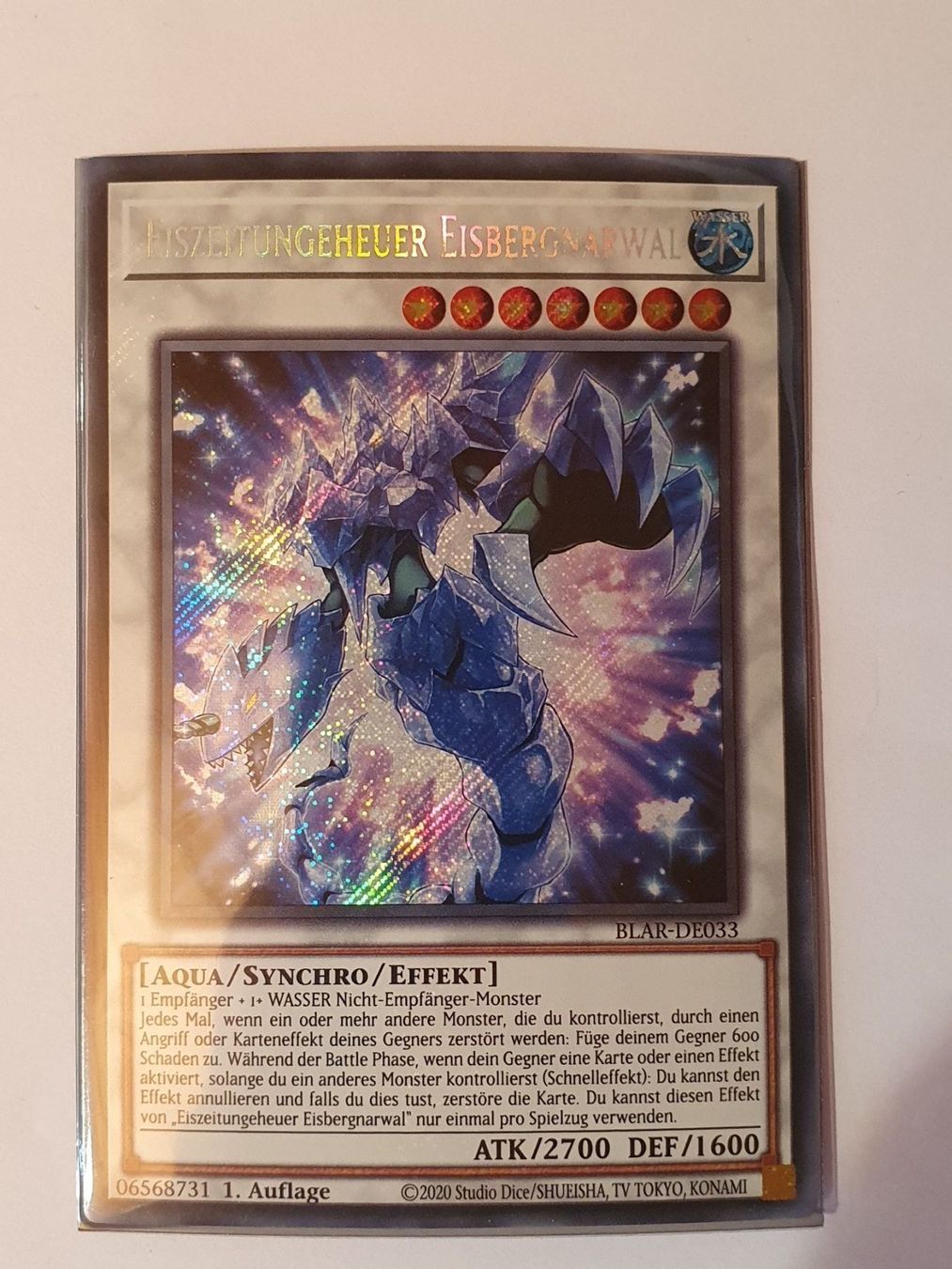 Yugioh Carte collezionabili: Yugioh Eiszeitungeheuer Eisbergnarwal – Usato da Oberdorf BL venduto da BaldenEagle