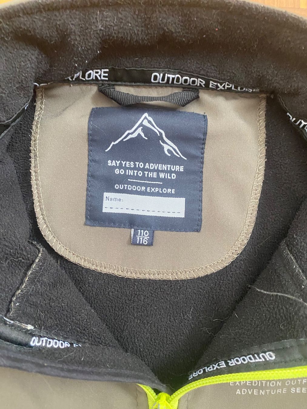 Giacche & Cappotti: OUTDOOR EXPLORE Softschell Jacke, Gr.110-116 – Usato da Vezia venduto da luce2011 4