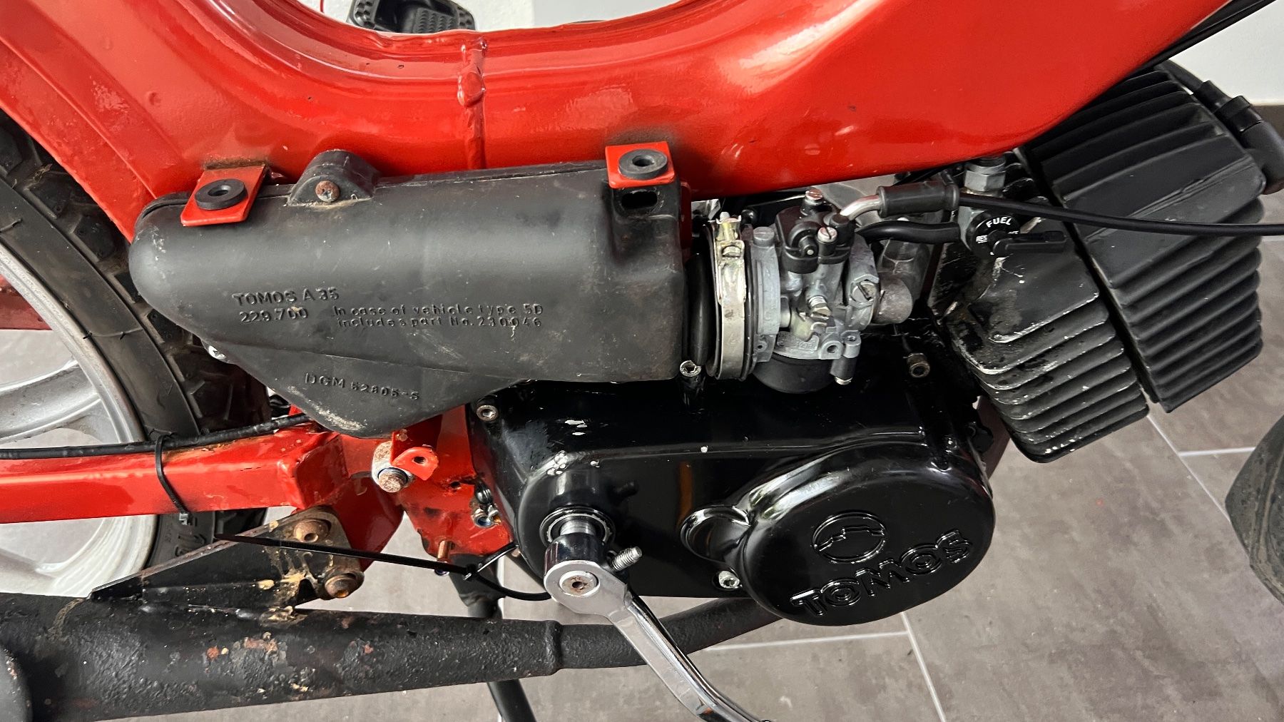 Tomos Mofas: Tomos Quadro – Defekt aus Frasnacht von Padi1968 4