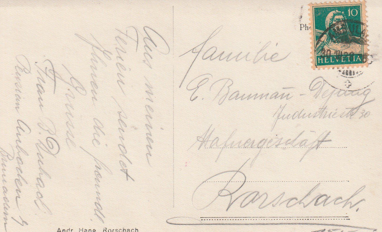 Cartoline postali: Auboden mit Säntis-Kurhaus 1928 – Usato da uttwil venduto da Koehlerfred 1