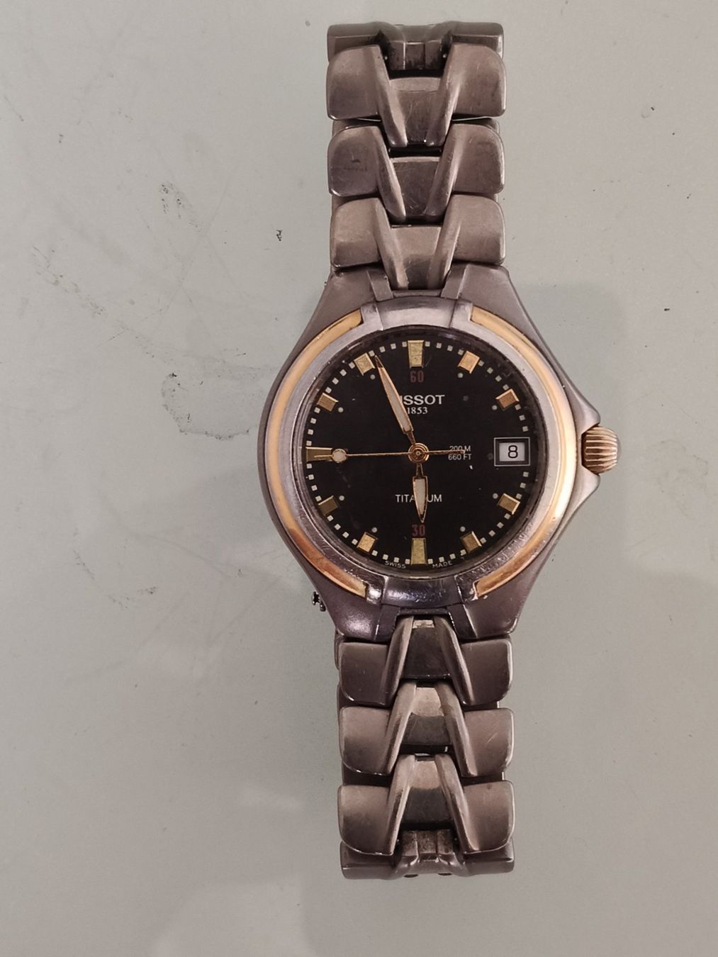 Tissot Orologi: Tissot Titanium Quarzuhr, läuft – Usato da Glattbrugg venduto da tarnkappenbomber 2