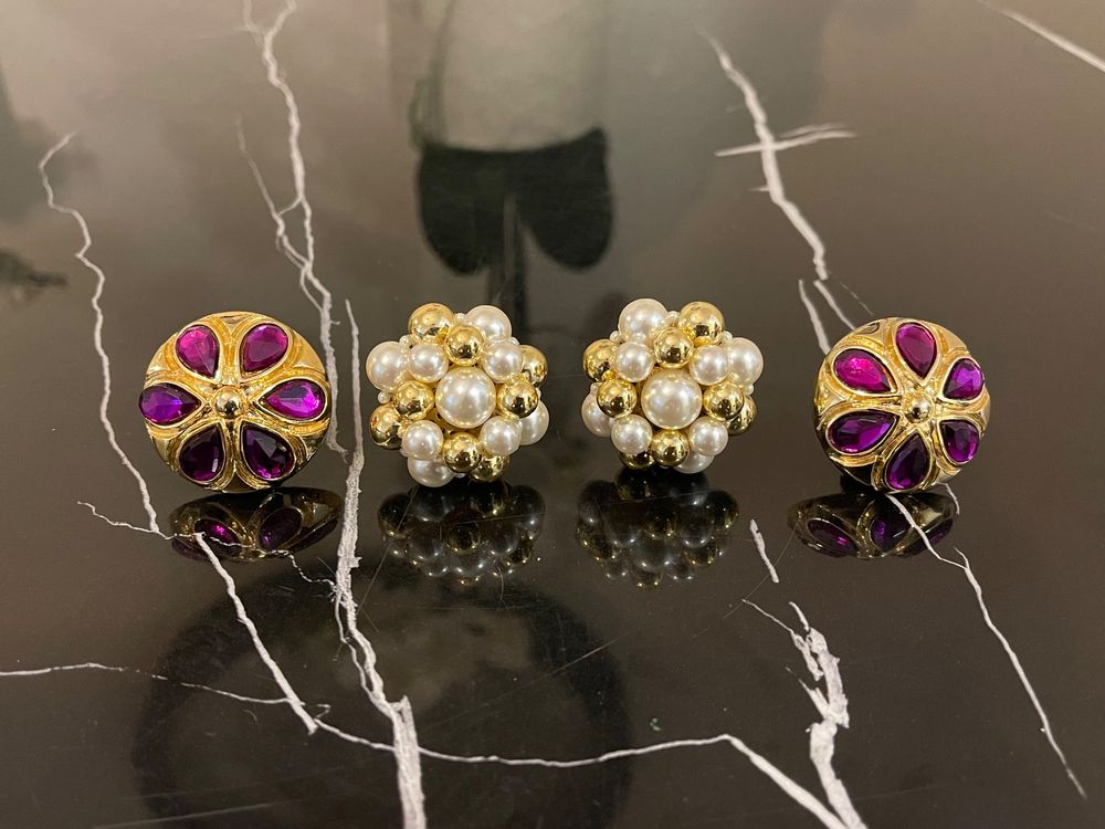 Convertisseurs Boucles D'oreilles Clip - Paire, Ouverture Facile, Transforme Les Boucles à Tige En Clips
