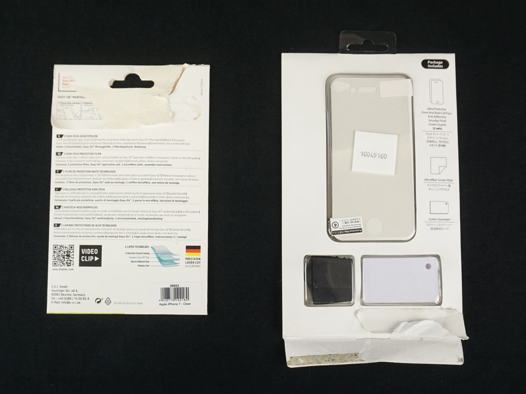Ritocchi & pellicole di protezione: Screen Protector (2 Stk. IPhone 7 und IPhone 4/4s) – Usato da Pratteln venduto da Restwert_Pratteln 1