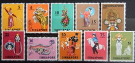 Singapore Lot mit schönen Werten II