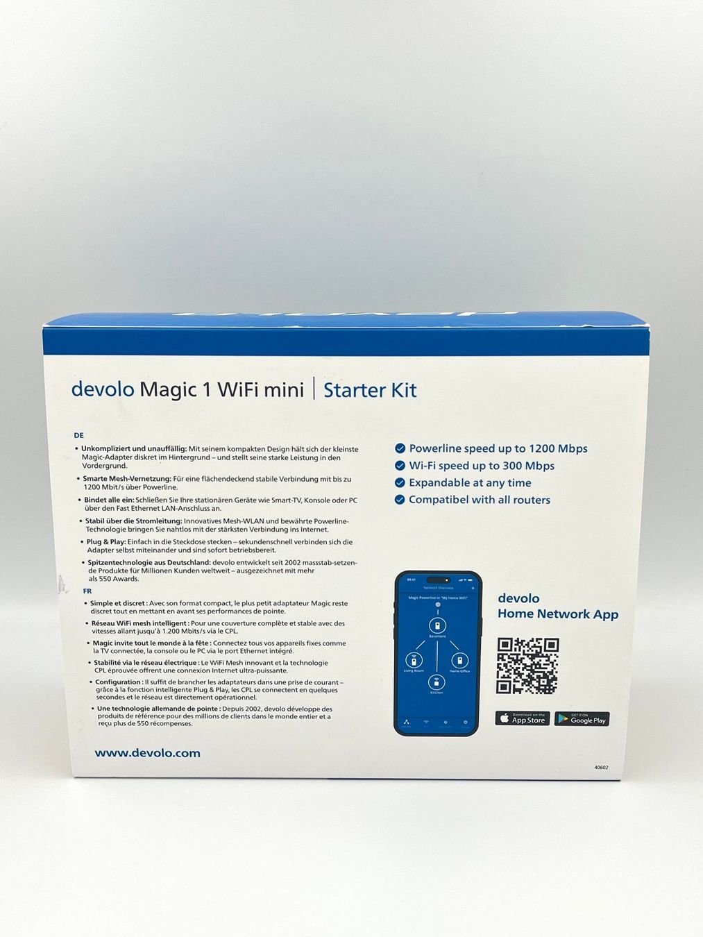 Devolo Unità & Adattatore: devolo Magic 1 WiFi mini Starter Kit Powerline-Adapter 8564 – Nuovo e nell'imballaggio originale da Basel venduto da Xani 1