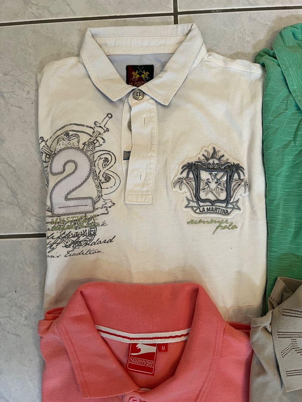 Magliette Polo: Lot de 9 Polo-shirt taille M – Usato da Basel venduto da La.Bonne.affaire 3