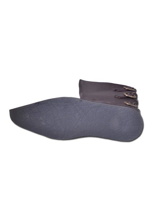 Costumi: Mittelalter-Schnabelstiefel, Grösse 42, braun, Leder – Nuovo e nell'imballaggio originale da Pfäffikon ZH venduto da Allerhandundgwand 2