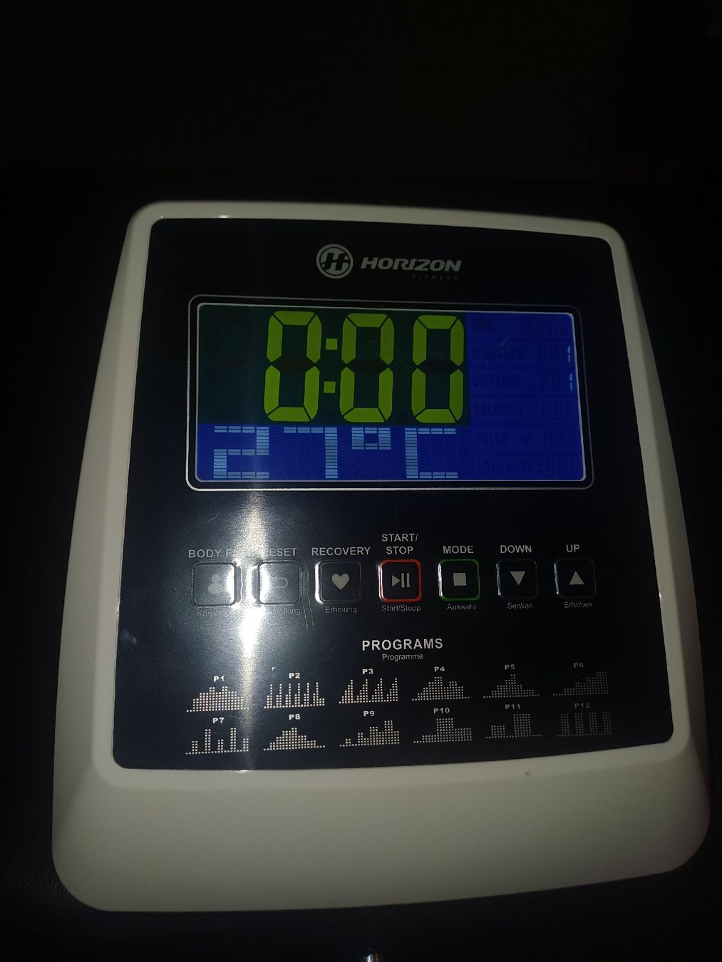 Horizon Hometrainer: Crosstrainer Horizon Syros Pro Trainingscomputer gut erhalte – Usato da Nunningen venduto da mon_9ppw 2