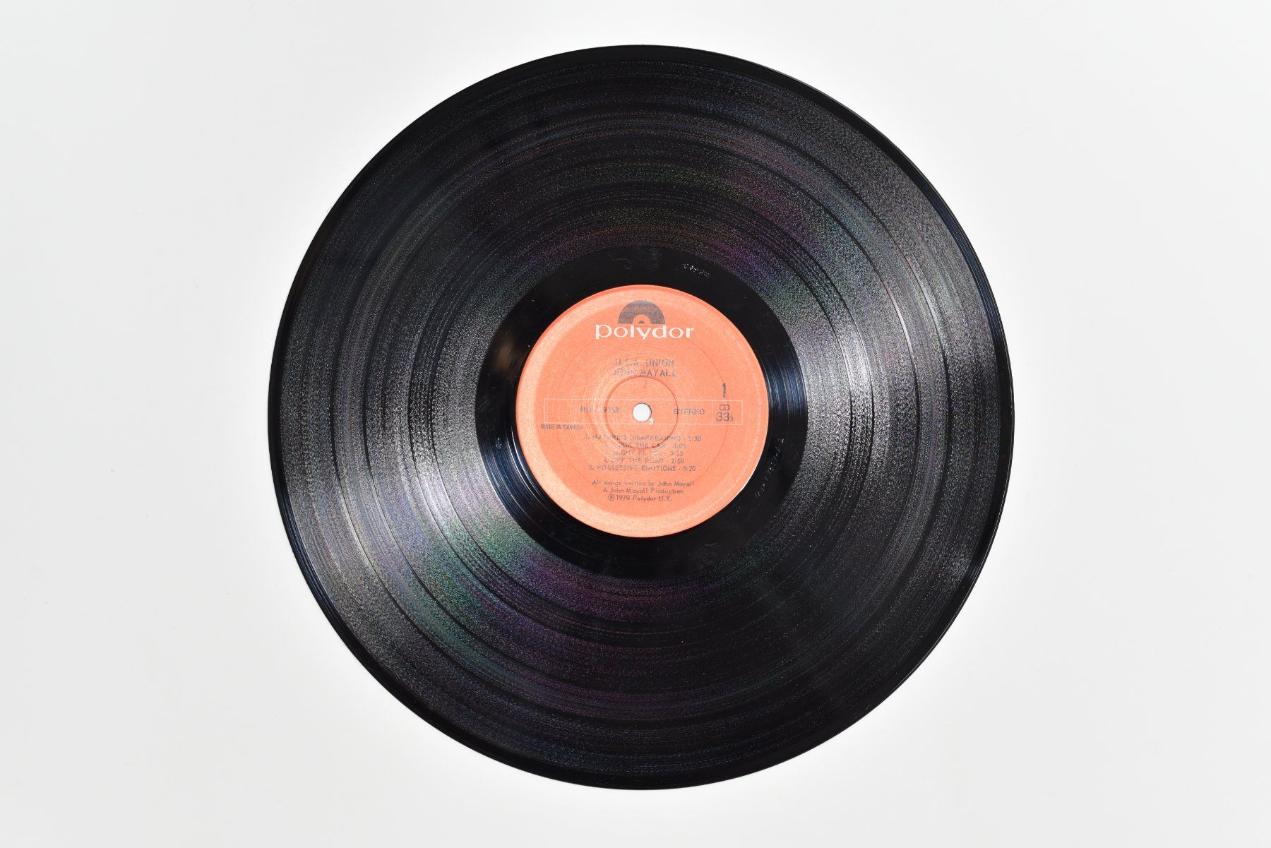Dischi in vinile: Schallplatte John Mayall - U.S.A. Union – Usato da Glis venduto da AtelierManus 2