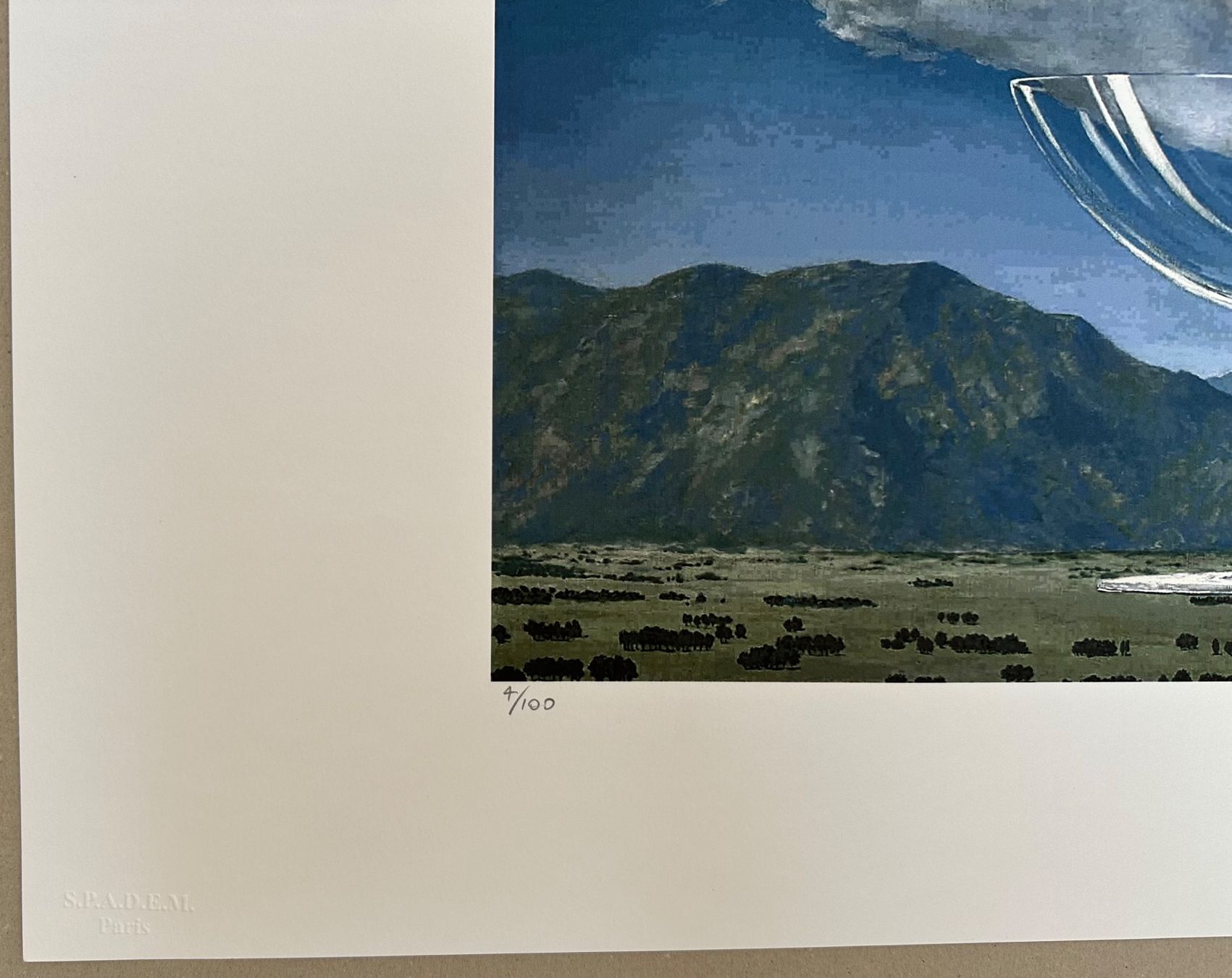 Gemälde: Magritte: La corde sensible 4/100 – Neu (gemäss Beschreibung) aus Meilen von Smgdesign 1