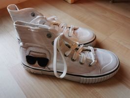 Karl Lagerfeld high Sneakers, Weiss, Top Zustand, Gr. 38