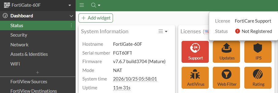 Fortinet Firewall: Fortigate 60F – Gebraucht aus Waltenschwil von BlackThunder87 2