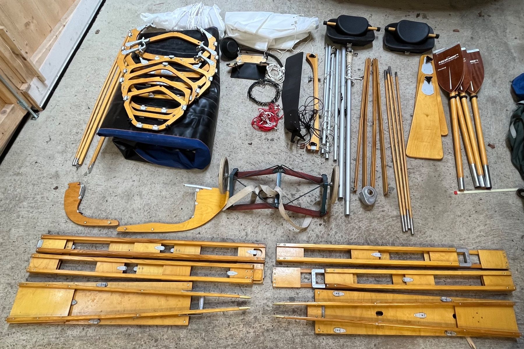 Klepper Barche: Faltboot, Kayak, Klepper, Segelboot, Segelschiff – Usato da Trubschachen venduto da Oschtschwiizer 7